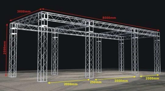 舞美搭建怎么架設鋼架